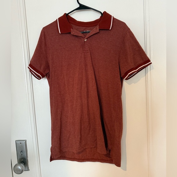 Goodfellow & Co Red Polo Shirt Short Sleeve Classic - Picture 1 of 3